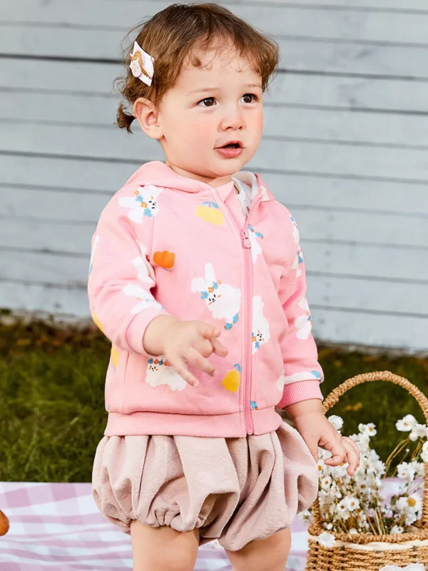 Balabala Baby Animal Printed Hooded Jacket208322105201 Outlet