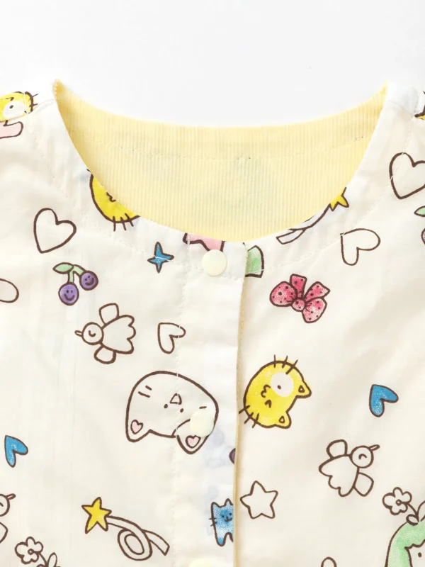 Balabala Baby Outdoor Clothing White Yellow Discount