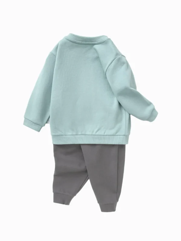 Balabala Baby Simple Version Cotton Long Sleeve Suit208322104206 Hot