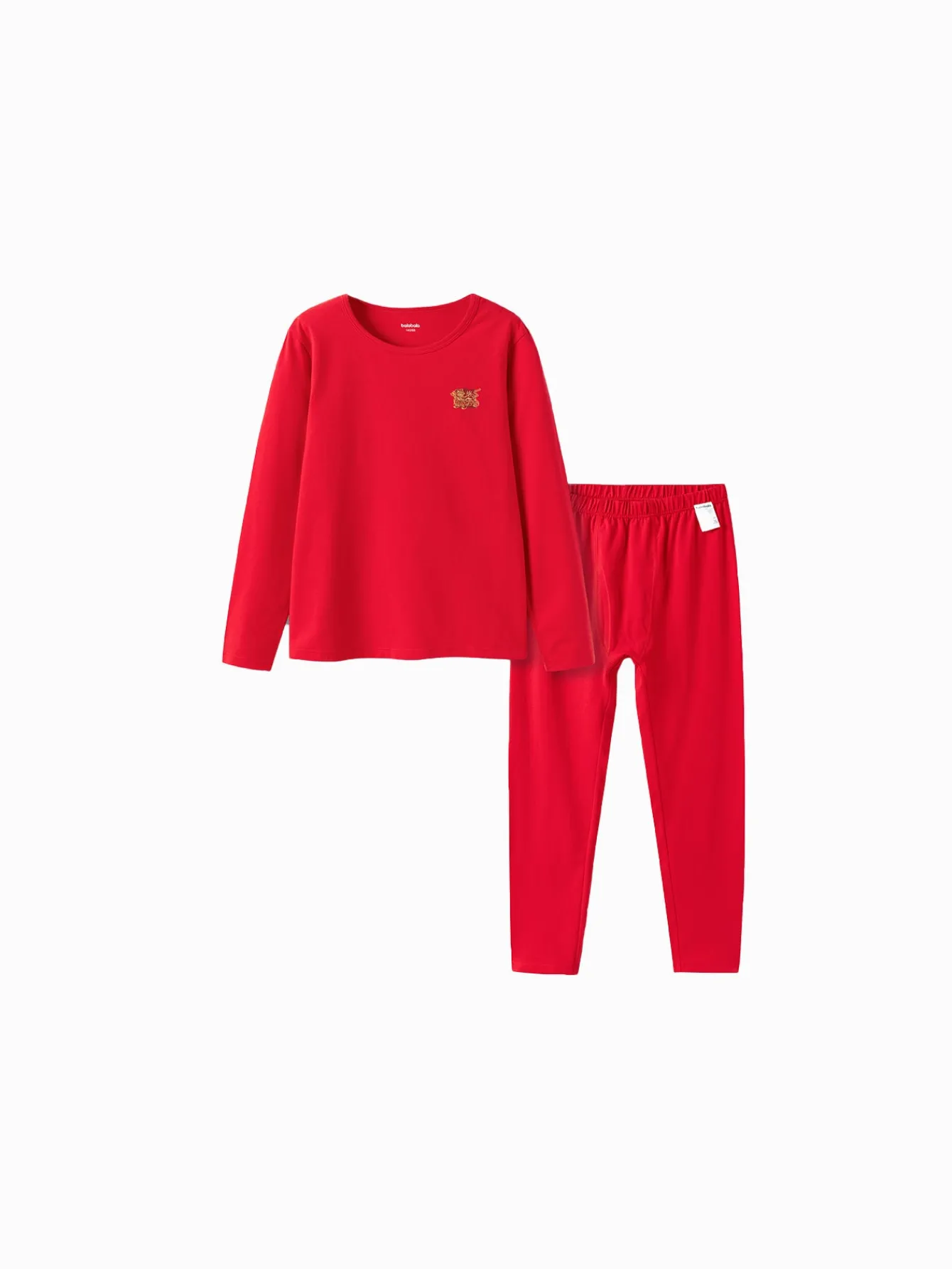 Balabala Baby Autumn Clothes Suit Year of the Snake Boy And Girl Thermal Underwear Animal Year Red Pajamas Sale