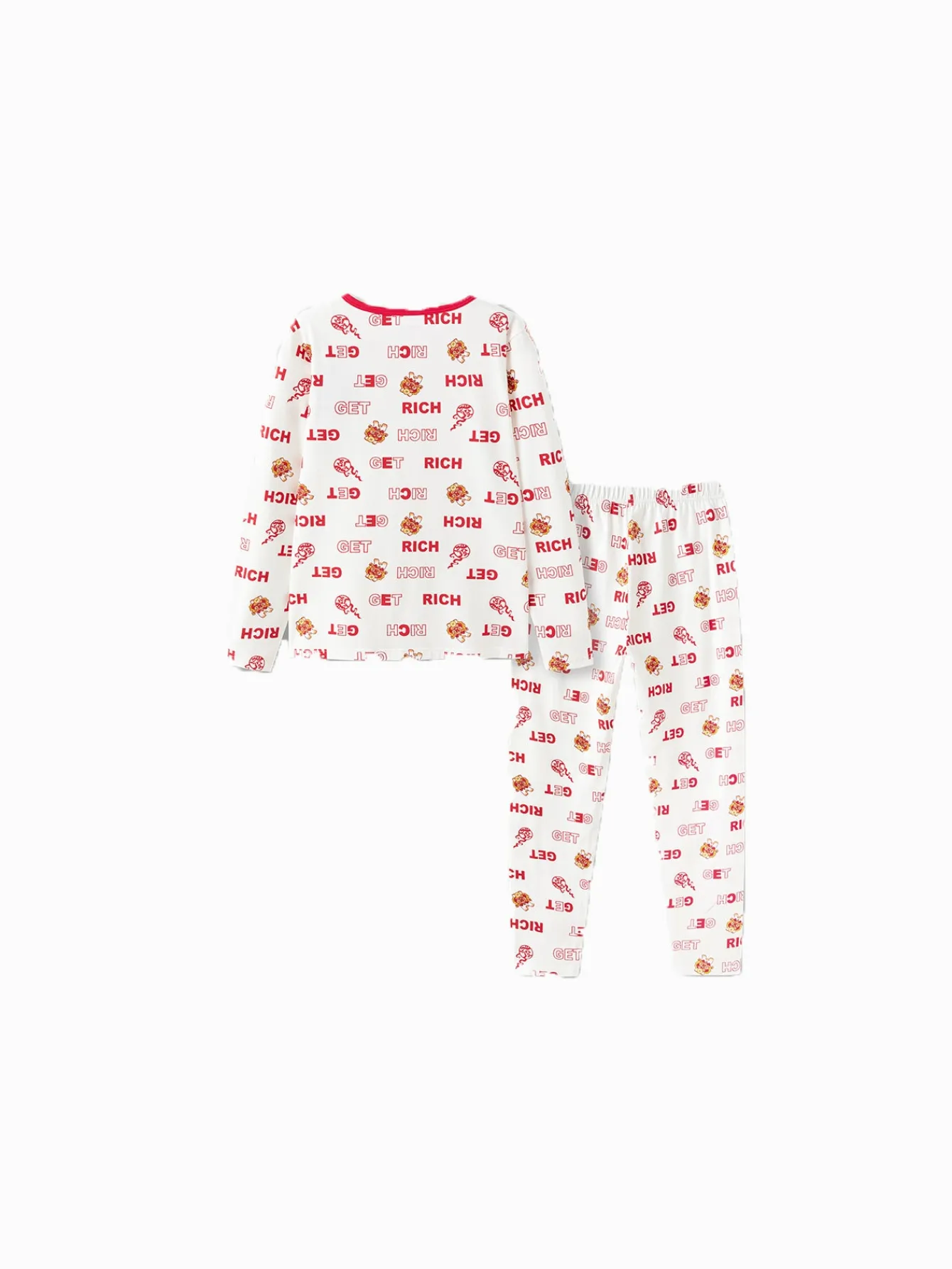 Balabala Baby Autumn Clothes Suit Year of the Snake Boy And Girl Thermal Underwear Animal Year Red Pajamas Sale