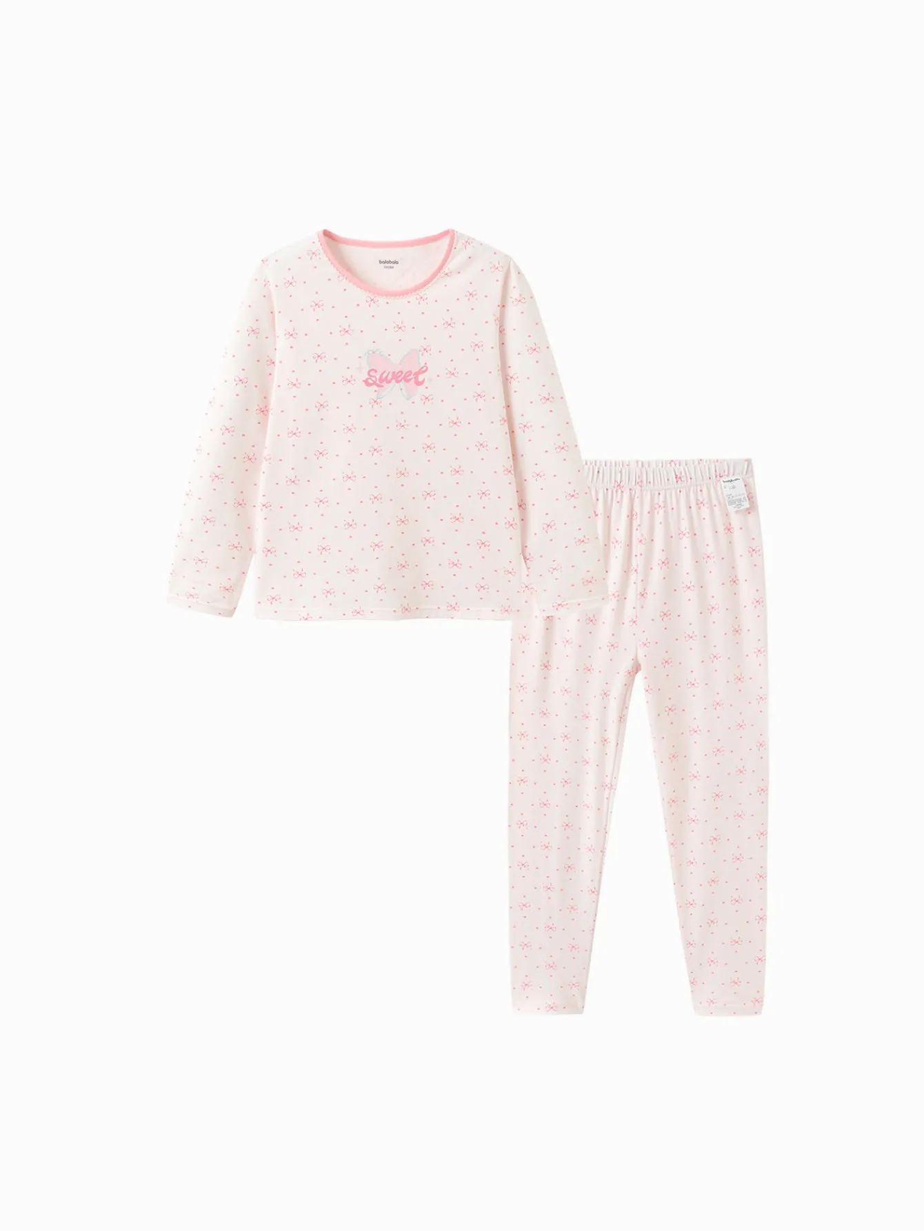 Balabala Baby Autumn Clothes Suit Year of the Snake Boy And Girl Thermal Underwear Animal Year Red Pajamas Fashion