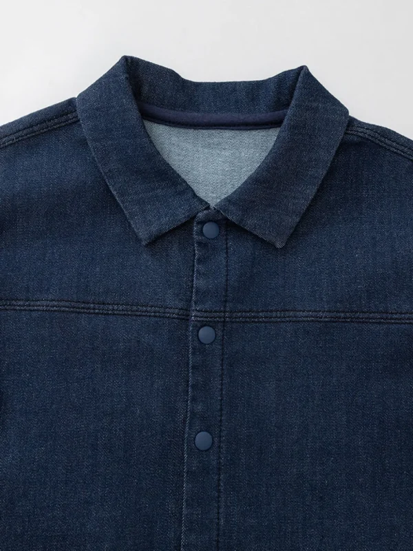 Balabala Baby Boy Medium Stretch Modal Indigo Animal Shaped Other Jumper 0-3 Years Denim Blue Fashion