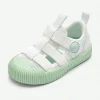 Balabala Baby Canvas Shoes Children's Toddler Shoes Baby Boy Girl Shoes Anti-Slip 2024 Summer Mesh White Green Best