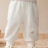 Balabala Baby Extended All-Match Trousers Cream White Store