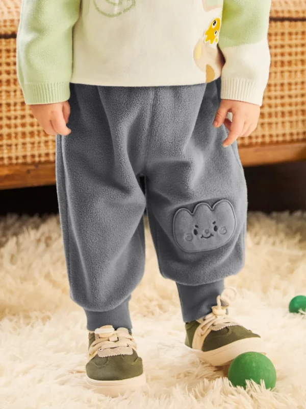 Balabala Baby Extended All-Match Trousers Cool Gray Best