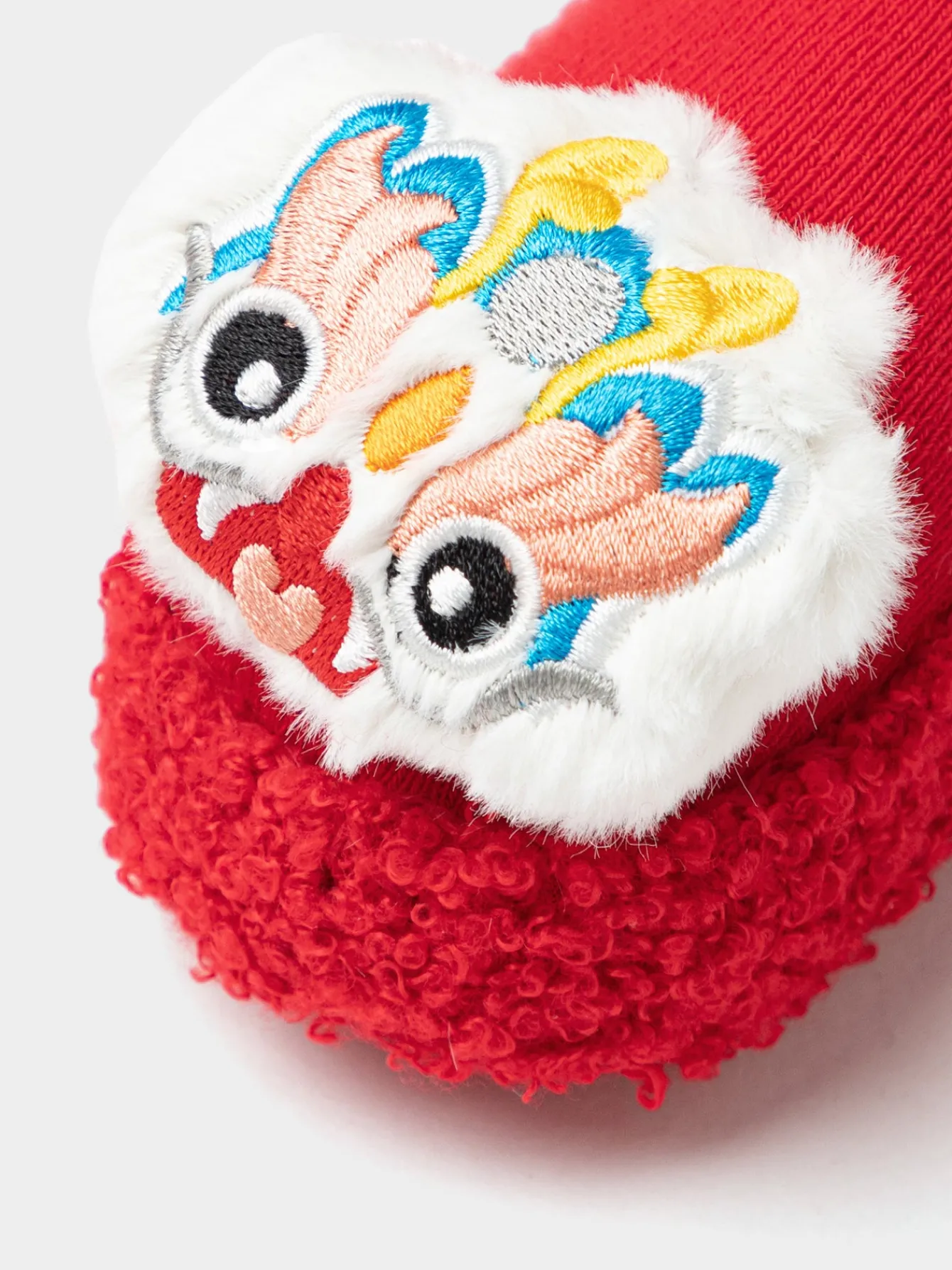 Balabala Baby Floor Socks Terry Cloth Warm Year of Snake New Boys And Girls Socks Pre-Walker Shoes Zodiac Year Clearance