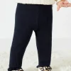 Balabala Baby Girl Bow Trousers Dark Blue Best Sale