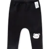 Balabala Baby Girl Versatile Thick Trousers Black Store