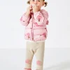 Balabala Baby Hooded Ears Fresh Cute Fun Bright Color Down Jacket Red Hue Clearance