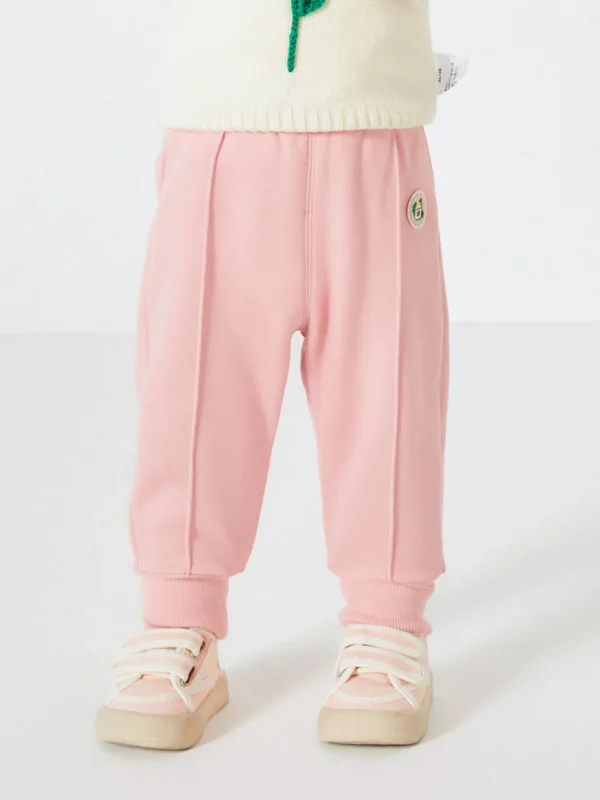 Balabala Baby House Embroidered Chapter Trousers Pink Online