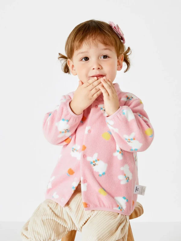 Balabala Baby Long Sleeve Jacket Red Hue Discount