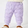 Balabala Baby Pp Pants High Waist Belly Protection Trousers Violet Best