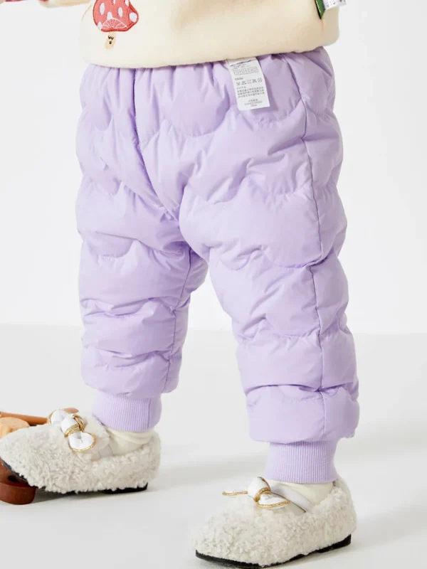 Balabala Baby Pp Pants High Waist Belly Protection Trousers Violet Best