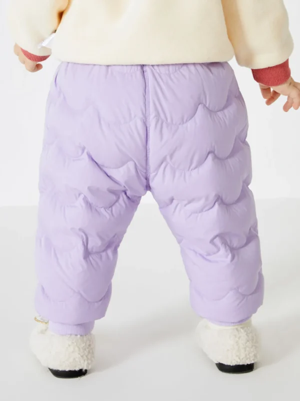 Balabala Baby Pp Pants High Waist Belly Protection Trousers Violet Best