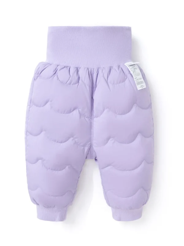 Balabala Baby Pp Pants High Waist Belly Protection Trousers Violet Best