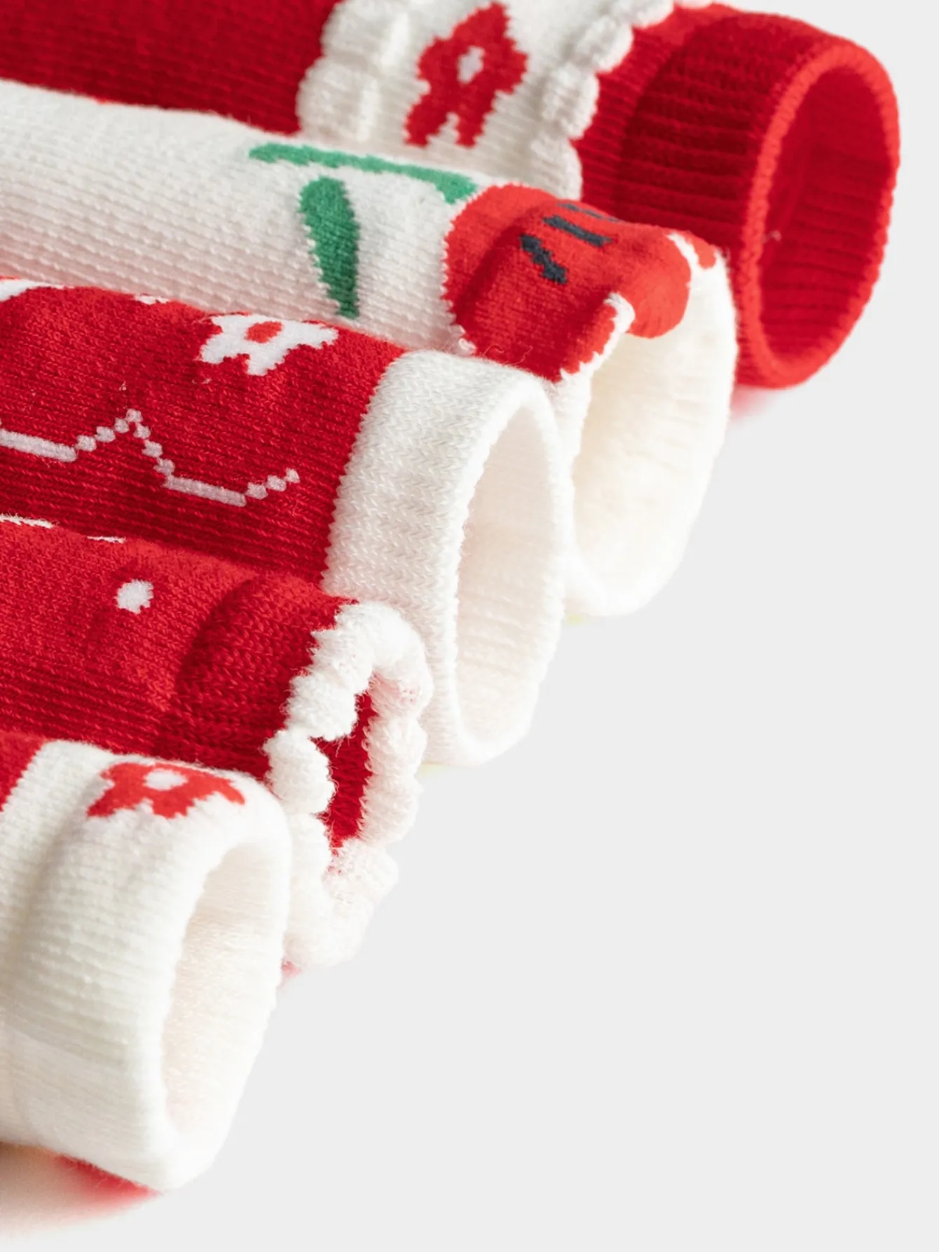 Balabala Baby Socks Year of Snake New Children Cotton Socks Boy And Girl Toddler Animal Year Red 5Pcs Pack Hot