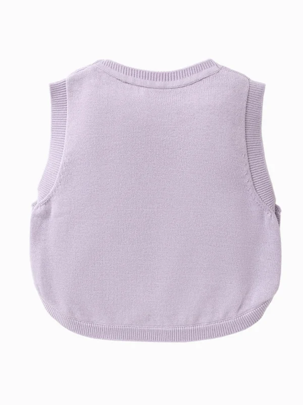 Balabala Baby Unisex 100% Cotton Animal Graphic Woolen Vest 0-3 Years New
