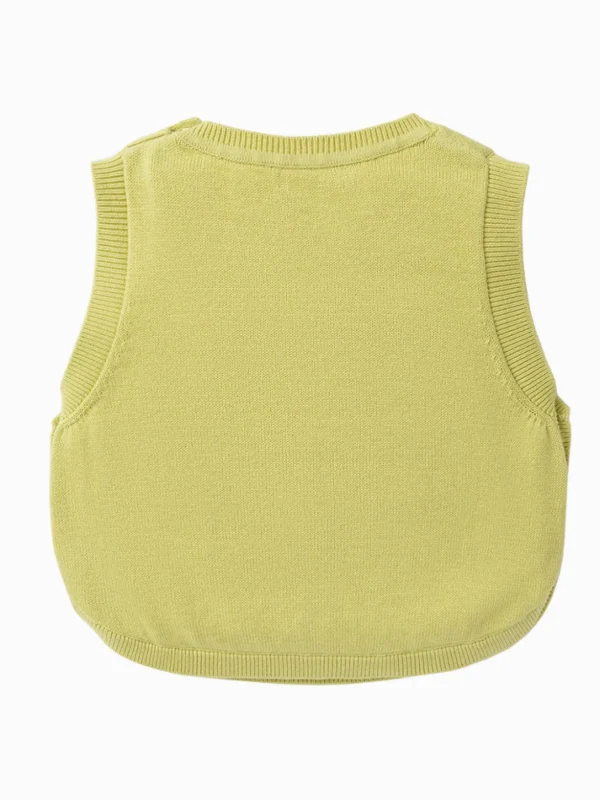 Balabala Baby Unisex 100% Cotton Animal Graphic Woolen Vest 0-3 Years New