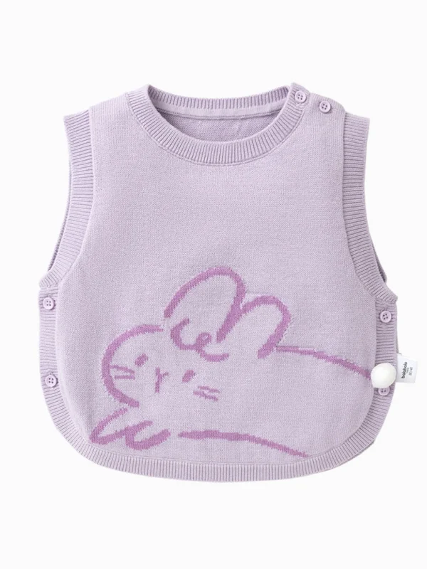 Balabala Baby Unisex 100% Cotton Animal Graphic Woolen Vest 0-3 Years New