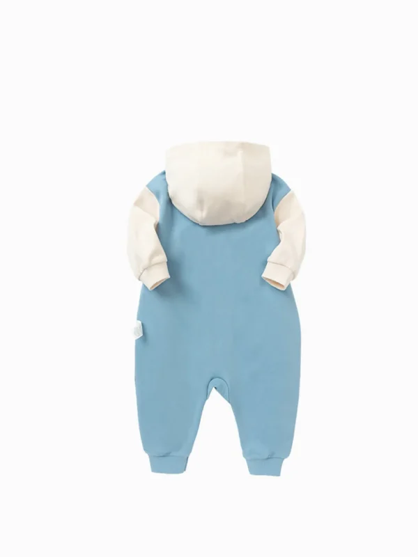 Balabala Baby Unisex 100% Cotton Animal Shaped Knitted Jumpsuit 0-3 Years Denim Blue New