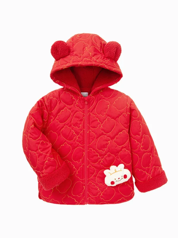 Balabala Baby Unisex Dumpling Woven Cotton Jacket 0-3 Years Best