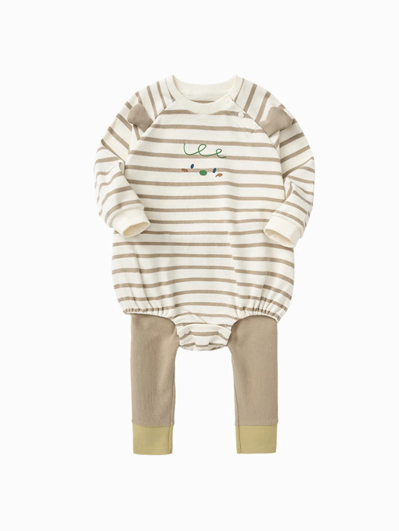 Balabala Baby Unisex Fun Graphic Long Sleeve Knitted Set 0-3 Years Online