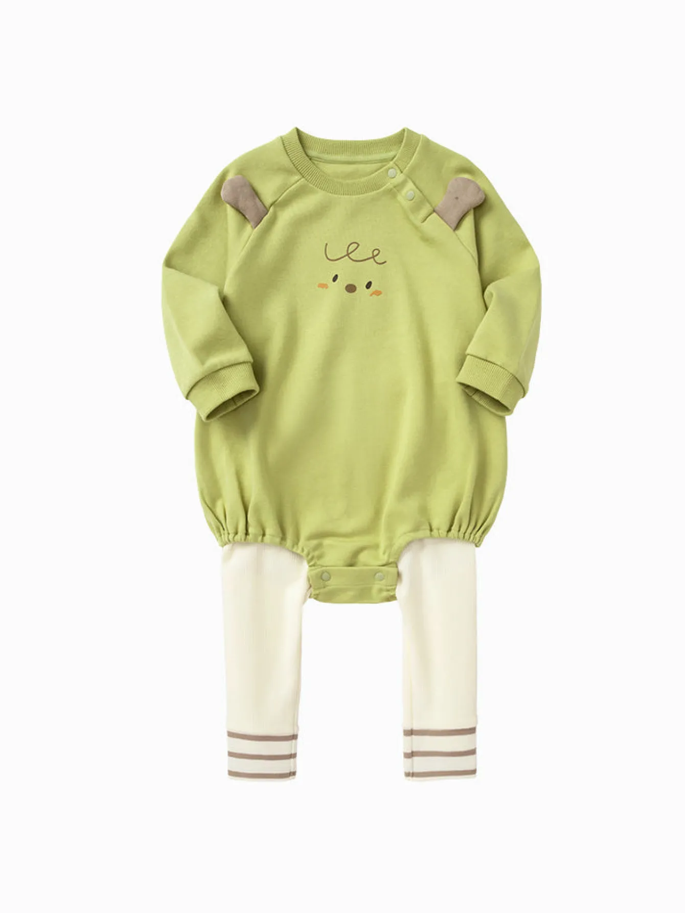 Balabala Baby Unisex Fun Graphic Long Sleeve Knitted Set 0-3 Years Online