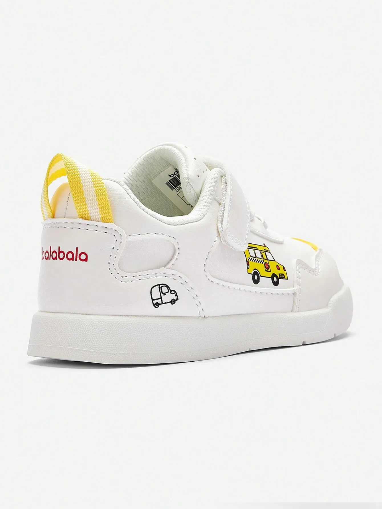 Balabala Baby Walking Shoes Infant Boys' And Girls' Spring/Autumn Anti-Slip(AZ) White Yellow Hot