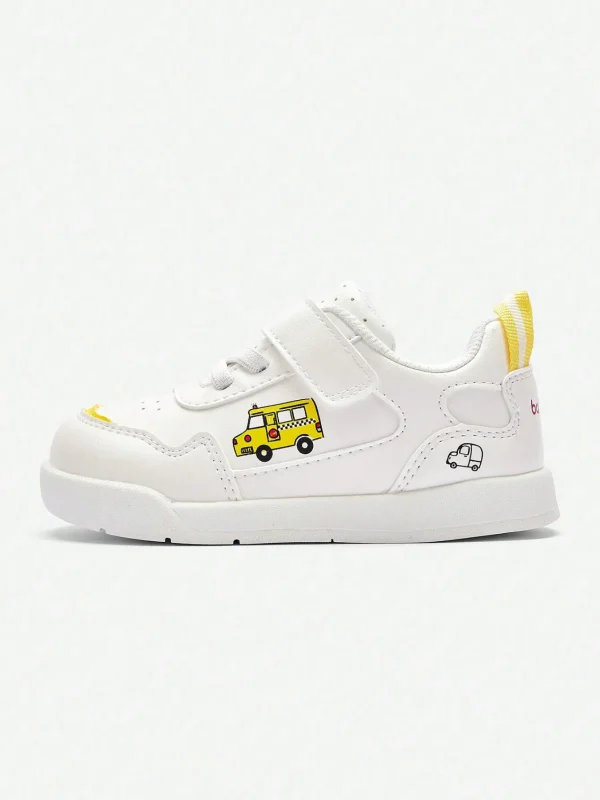 Balabala Baby Walking Shoes Infant Boys' And Girls' Spring/Autumn Anti-Slip(AZ) White Yellow Hot