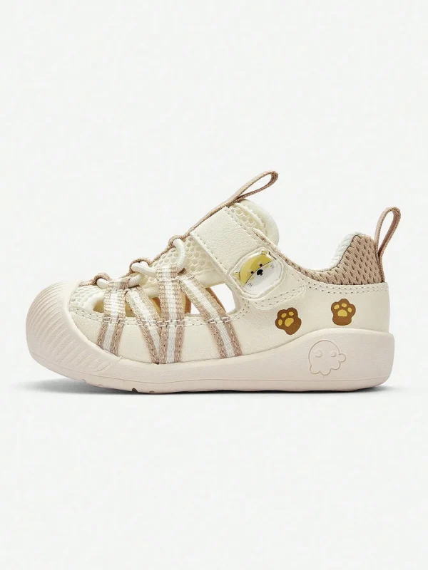 Balabala Baby Walking Shoes, Kids' Sandals, Boys' And Girls' Breathable Mesh Anti-Slip Shoes, 2024 Summer Yellow Online