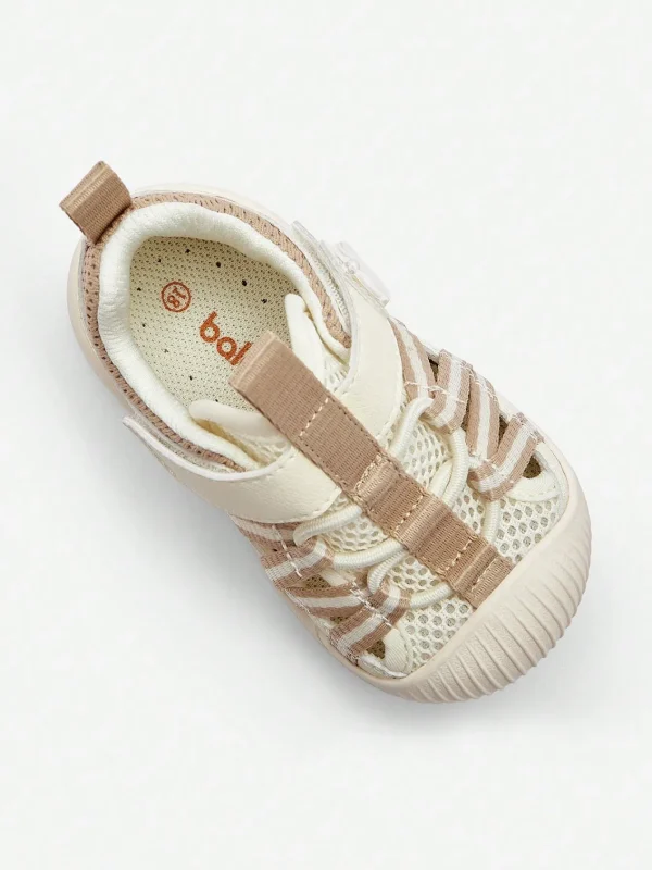 Balabala Baby Walking Shoes, Kids' Sandals, Boys' And Girls' Breathable Mesh Anti-Slip Shoes, 2024 Summer Yellow Online
