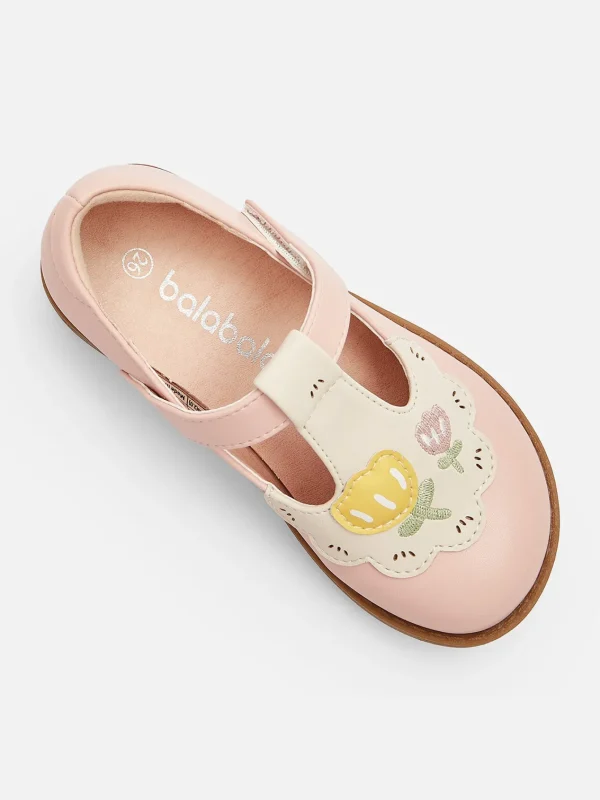 Balabala Baby-Toddler Girl Transition Synthetic Leather Princess Shoes Flash Sale