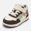 Balabala Boy Baby Sneakers White Coffee Hue Hot