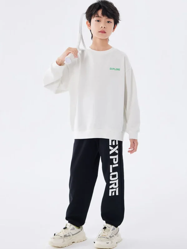 Balabala Boy Kids Long Sleeve Set Fashion