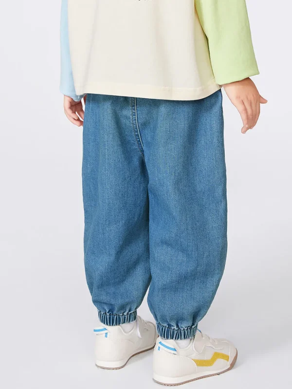 Balabala Boy Toddler Trousers Light Blue Cheap