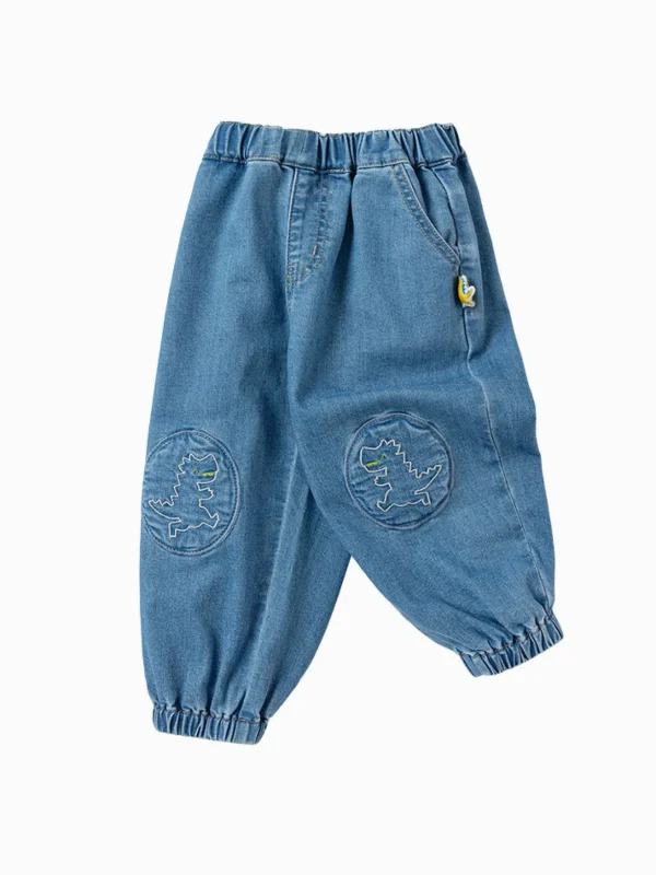 Balabala Boy Toddler Trousers Light Blue Cheap