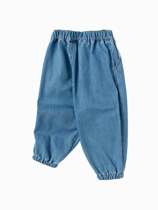 Balabala Boy Toddler Trousers Light Blue Cheap
