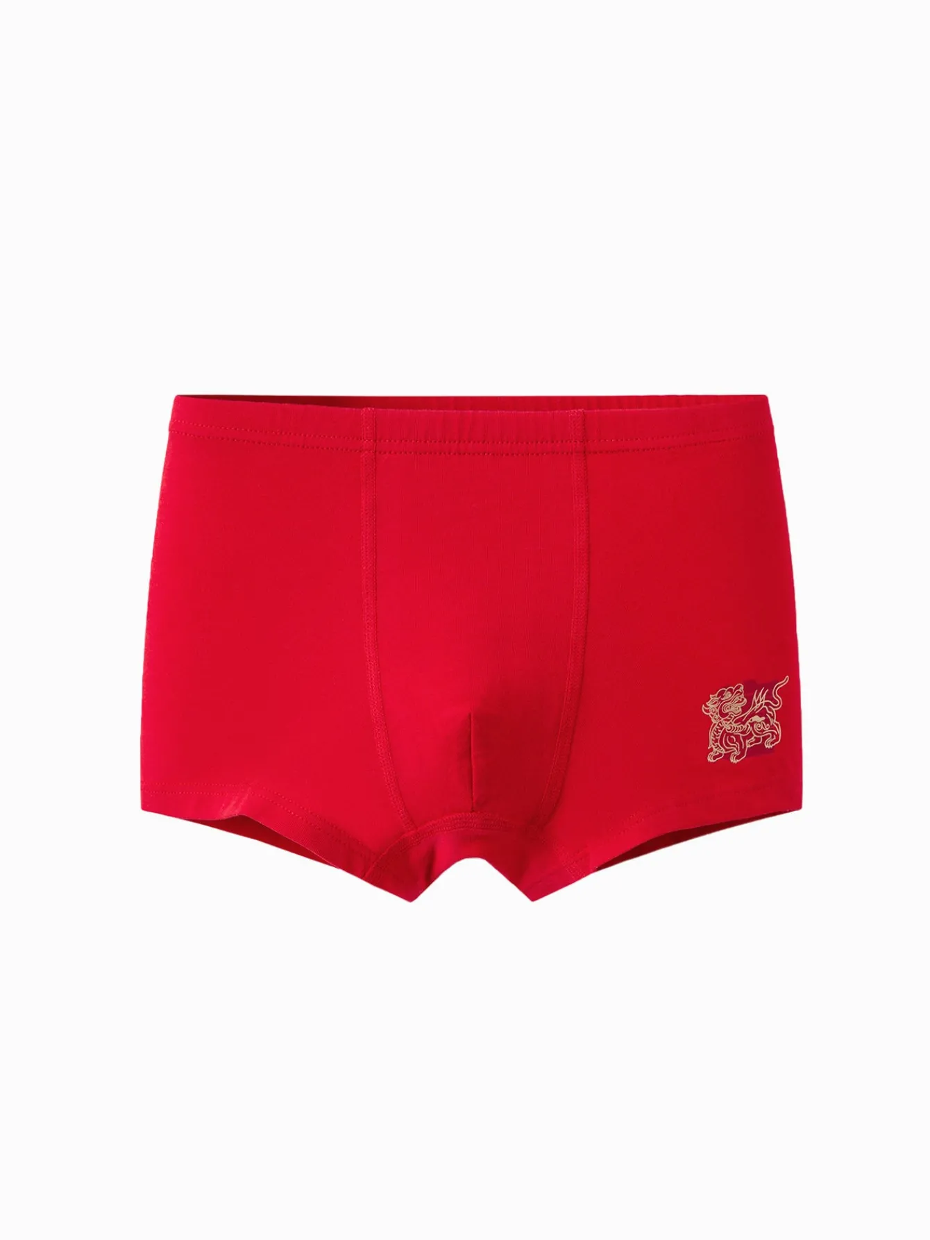 Balabala Boy Underwear Boxer Birefs Cotton Animal Year Red Shorts The Year of Snake New Year Suit Cheap