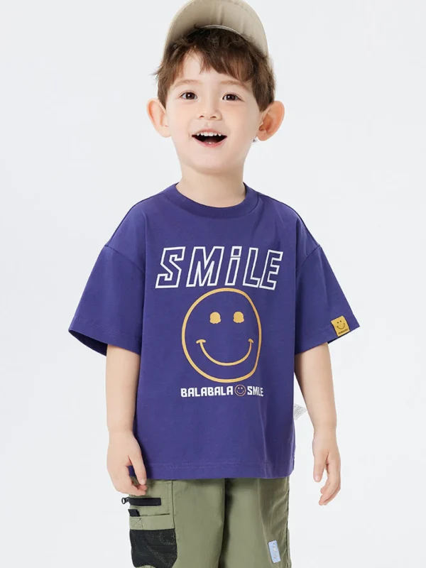 Balabala casual short-sleeved T-shirt 2-8 years Store