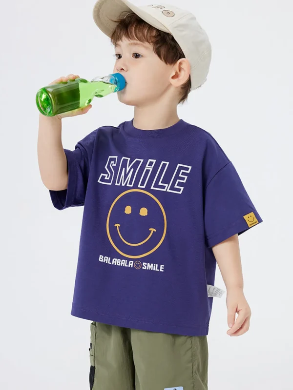 Balabala casual short-sleeved T-shirt 2-8 years Store