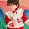 Balabala Children Clothes Baby Cotton Jumpsuit Newborn Romper 2025 New Year Shop