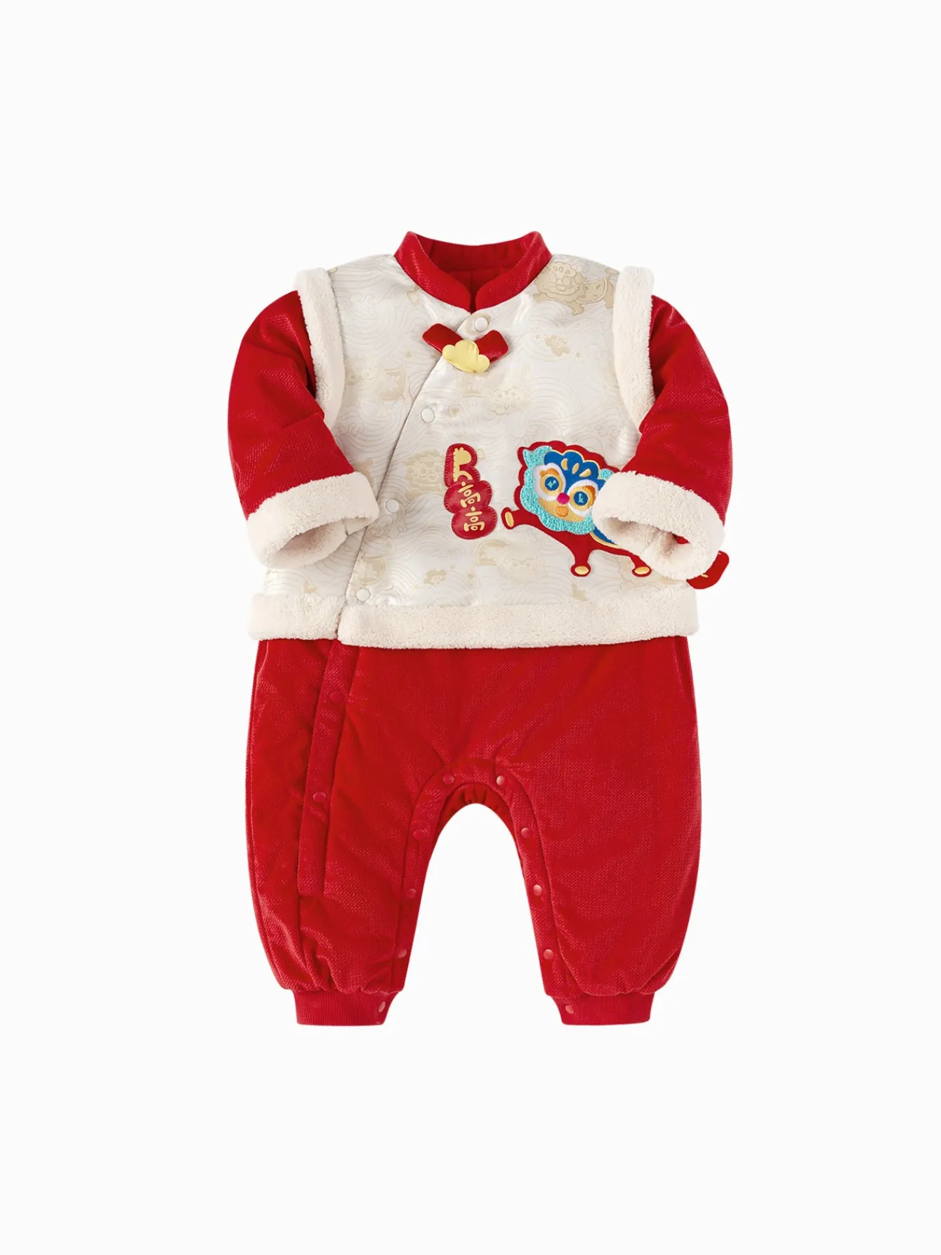 Balabala Children Clothes Baby Cotton Jumpsuit Newborn Romper 2025 New Year Shop