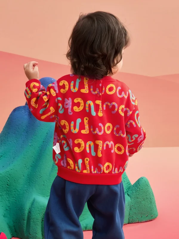 Balabala Children Clothes Baby Suit Baby Clothes 2025 New Sports 2Pcs Pack Cute Fleece Trendy Discount