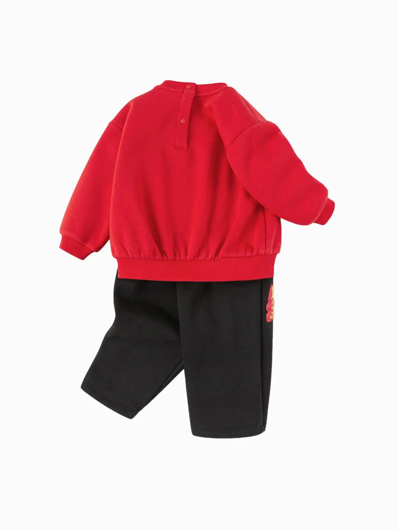 Balabala Children Clothes Baby Suit Baby Clothes 2025 New Sports 2Pcs Pack Cute Fleece Trendy Discount