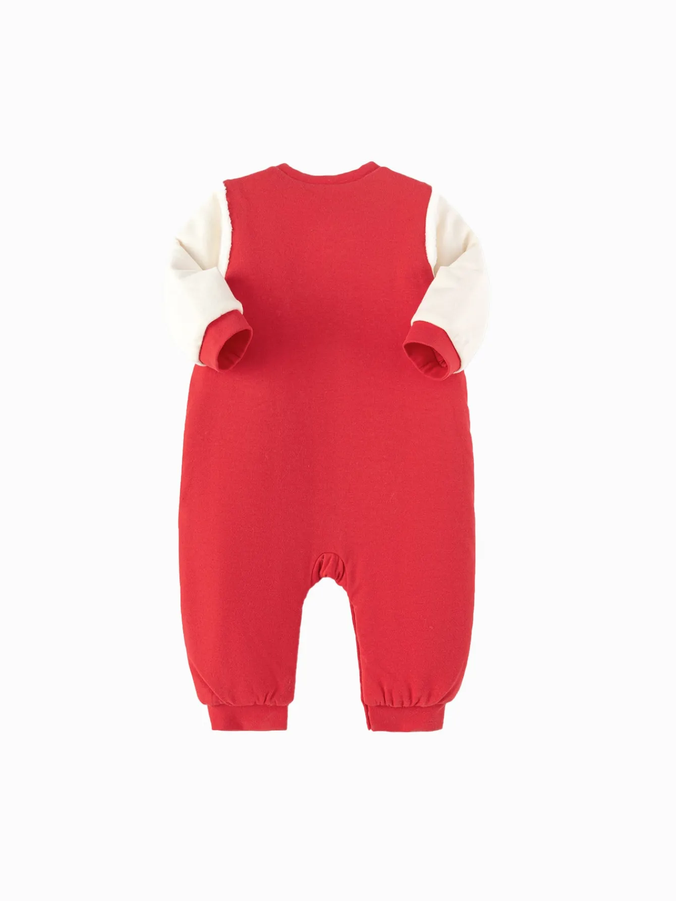 Balabala Children Clothes Baby Thickened Jumpsuit Newborn Clothes 2025 New Winter New Year Season Hot