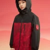 Balabala Children Clothes Boy Jacket 2025 New Winter Cotton Jacket Waterproof Twin-Set New Year's Outfit Red Black Hot
