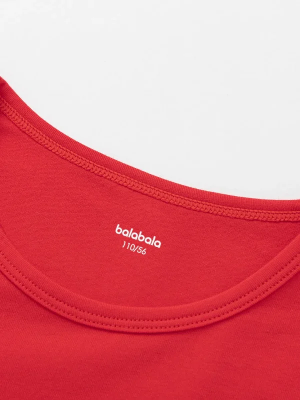 Balabala Children New Year Underwear Gift Box Underpants Socks Boy And Girl Animal Year Red Autumn Top And Pants Suit Chinese Red Sale