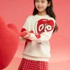 Balabala Children Sweater Boy Girl Autumn And Winter 2024 Toddler Kid Pullover Knitwear New Year's Outfit Discount