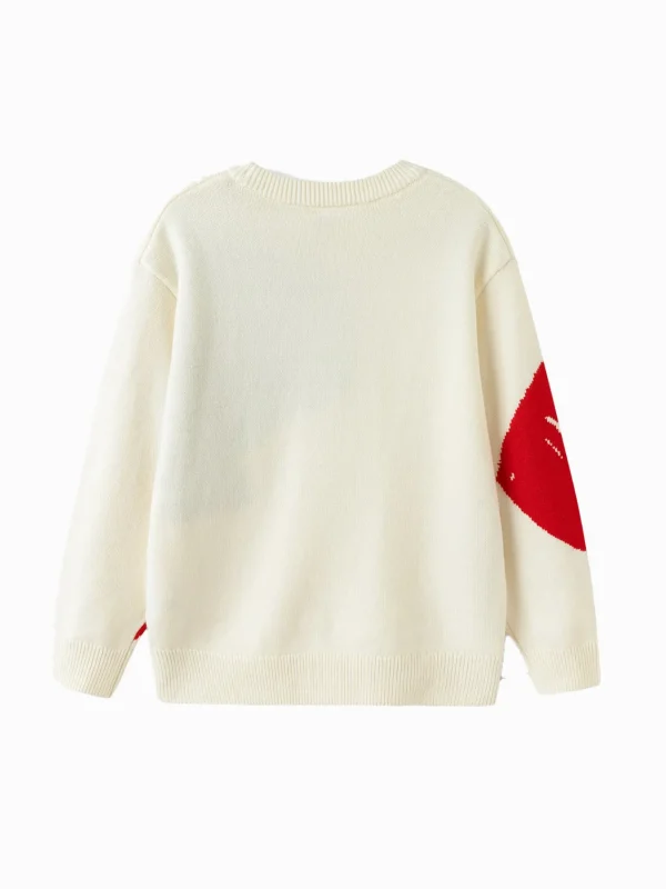 Balabala Children Sweater Boy Girl Autumn And Winter 2024 Toddler Kid Pullover Knitwear New Year's Outfit Discount